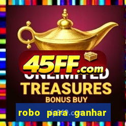 robo para ganhar no fortune tiger